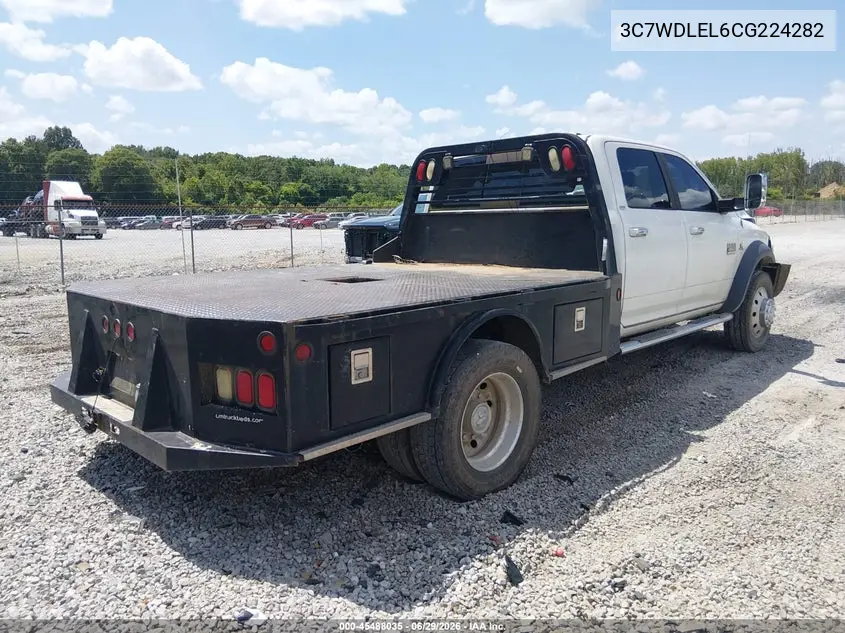 2012 Ram 4500 Chassis St/Slt/Laramie VIN: 3C7WDLEL6CG224282 Lot: 45488035