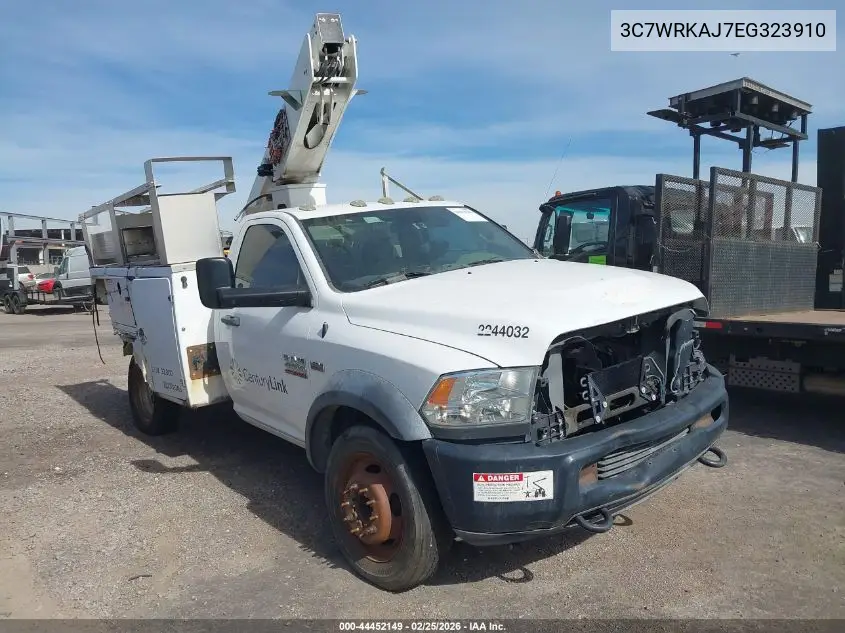 2014 Ram 4500 Chassis Tradesman/Slt VIN: 3C7WRKAJ7EG323910 Lot: 44452149