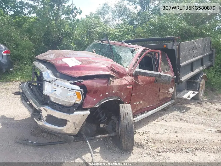 2019 Ram 4500 Chassis Tradesman/Slt/Laramie/Limited VIN: 3C7WRLFJ5KG580879 Lot: 45251827