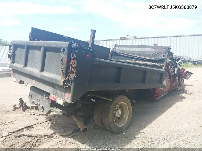 2019 Ram 4500 Chassis Tradesman/Slt/Laramie/Limited VIN: 3C7WRLFJ5KG580879 Lot: 45251827