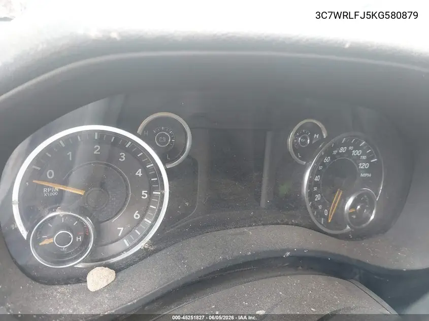 2019 Ram 4500 Chassis Tradesman/Slt/Laramie/Limited VIN: 3C7WRLFJ5KG580879 Lot: 45251827