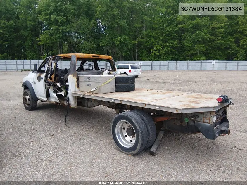2012 Ram 5500 Chassis St/Slt/Laramie VIN: 3C7WDNFL6CG131384 Lot: 45144956