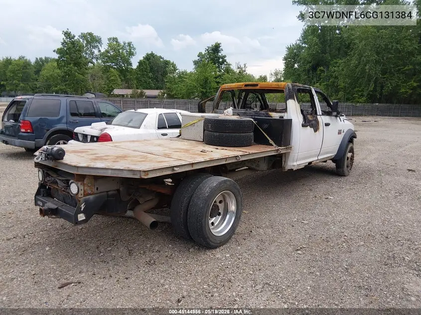 2012 Ram 5500 Chassis St/Slt/Laramie VIN: 3C7WDNFL6CG131384 Lot: 45144956