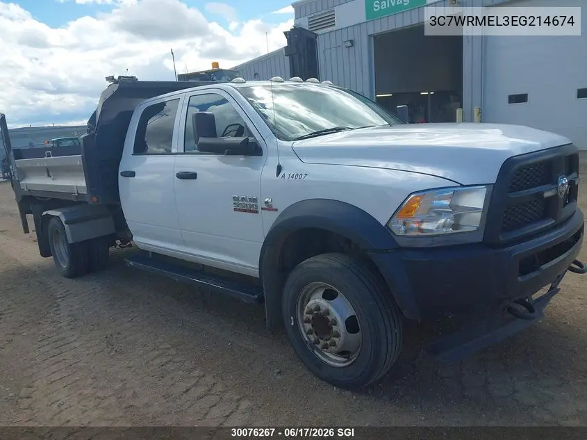 2014 Ram 5500 VIN: 3C7WRMEL3EG214674 Lot: 30076267