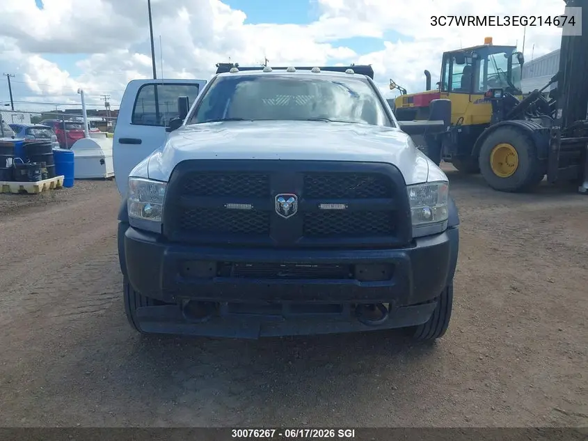 2014 Ram 5500 VIN: 3C7WRMEL3EG214674 Lot: 30076267