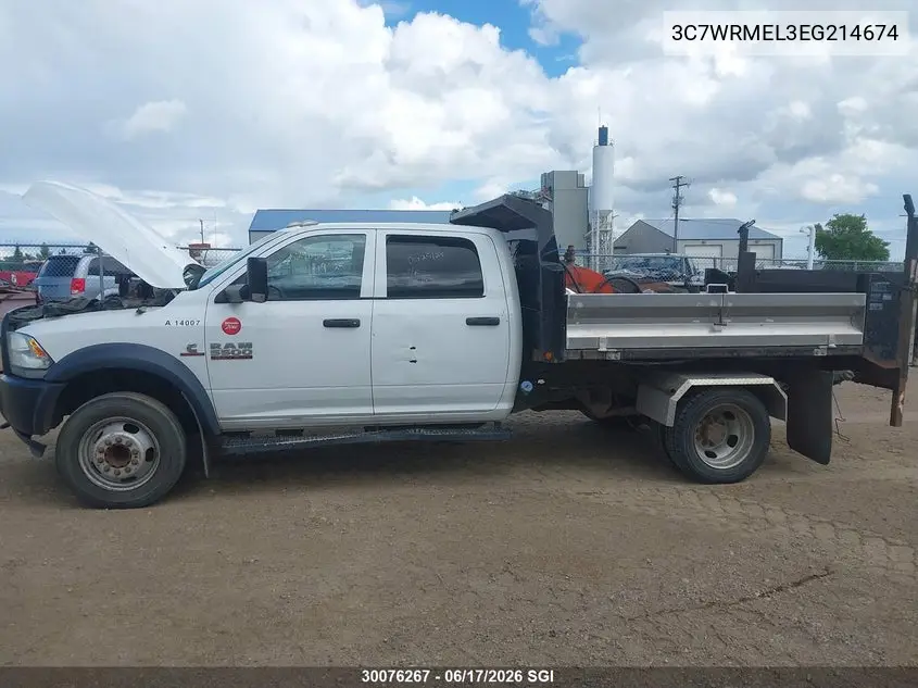 2014 Ram 5500 VIN: 3C7WRMEL3EG214674 Lot: 30076267