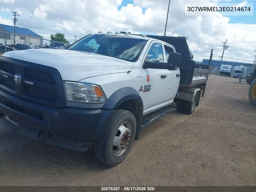 2014 Ram 5500 VIN: 3C7WRMEL3EG214674 Lot: 30076267