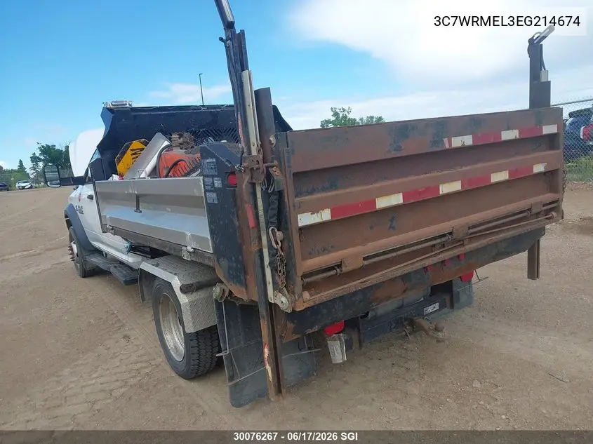 2014 Ram 5500 VIN: 3C7WRMEL3EG214674 Lot: 30076267