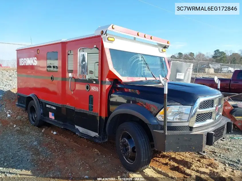 2014 Ram 5500 Chassis Tradesman/Slt VIN: 3C7WRMAL6EG172846 Lot: 43879383