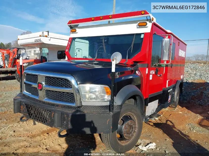 2014 Ram 5500 Chassis Tradesman/Slt VIN: 3C7WRMAL6EG172846 Lot: 43879383