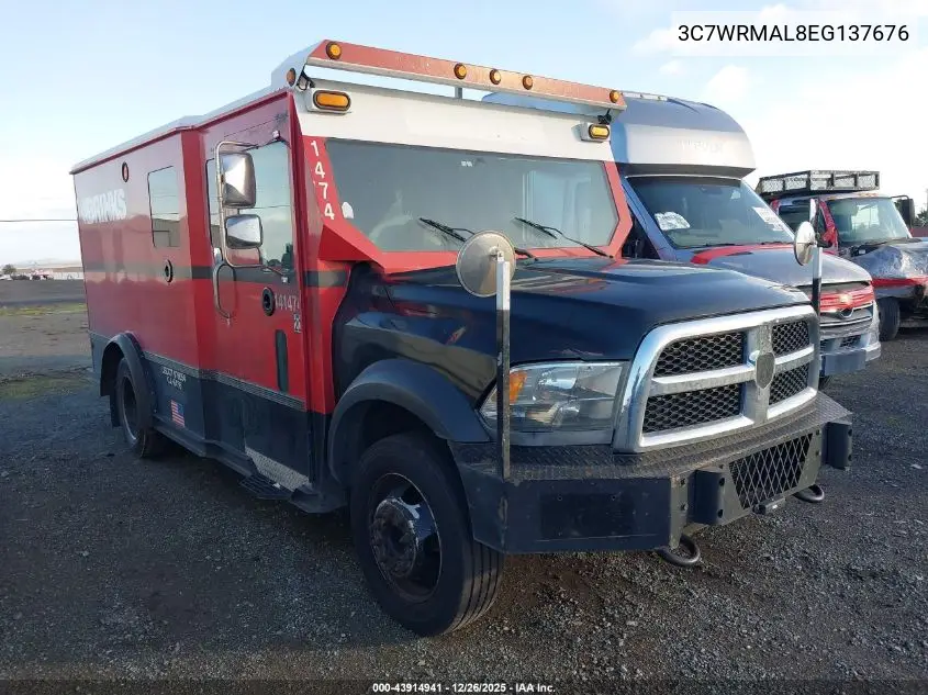 2014 Ram 5500 Chassis Tradesman/Slt VIN: 3C7WRMAL8EG137676 Lot: 43914941