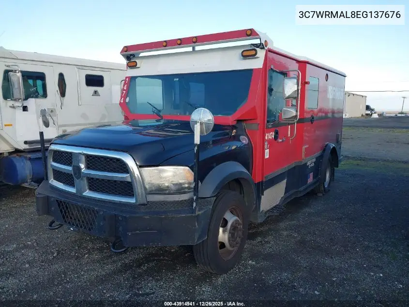2014 Ram 5500 Chassis Tradesman/Slt VIN: 3C7WRMAL8EG137676 Lot: 43914941
