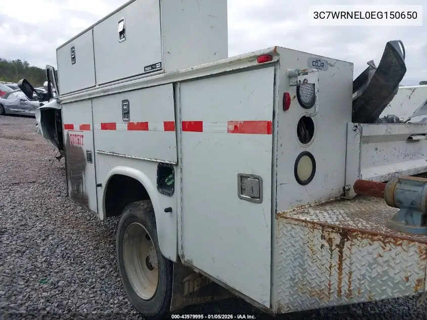2014 Ram 5500 Chassis Tradesman/Slt/Laramie VIN: 3C7WRNEL0EG150650 Lot: 43979995