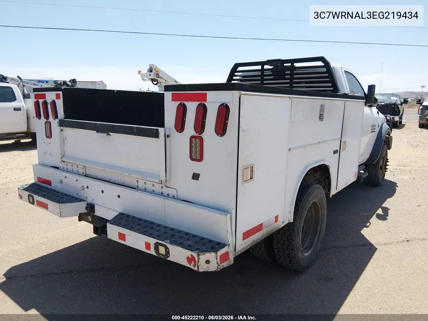 2014 Ram 5500 Chassis Tradesman/Slt VIN: 3C7WRNAL3EG219434 Lot: 45222210