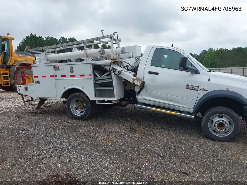 2015 Ram 5500 Chassis Tradesman/Slt VIN: 3C7WRNAL4FG705963 Lot: 45137455