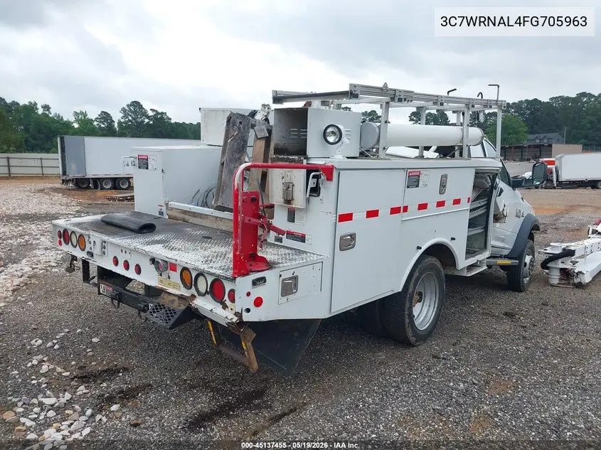 2015 Ram 5500 Chassis Tradesman/Slt VIN: 3C7WRNAL4FG705963 Lot: 45137455