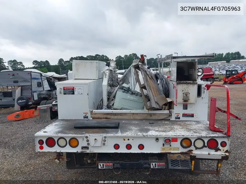 2015 Ram 5500 Chassis Tradesman/Slt VIN: 3C7WRNAL4FG705963 Lot: 45137455
