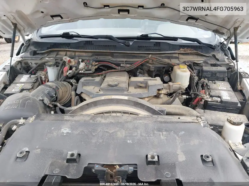 2015 Ram 5500 Chassis Tradesman/Slt VIN: 3C7WRNAL4FG705963 Lot: 45137455