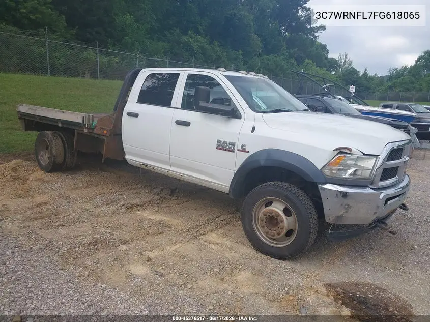 2015 Ram 5500 Chassis Tradesman/Slt/Laramie VIN: 3C7WRNFL7FG618065 Lot: 45376517