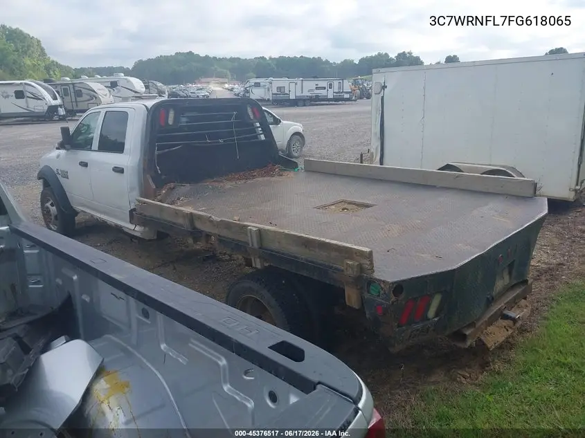 2015 Ram 5500 Chassis Tradesman/Slt/Laramie VIN: 3C7WRNFL7FG618065 Lot: 45376517