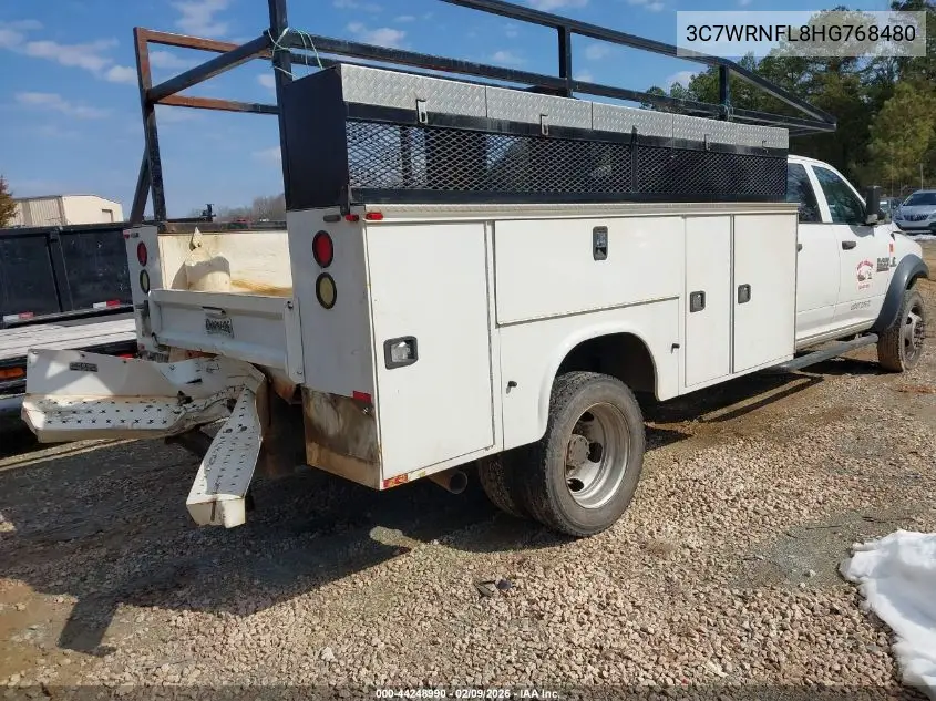 2017 Ram 5500 Chassis Tradesman/Slt/Laramie VIN: 3C7WRNFL8HG768480 Lot: 44248990