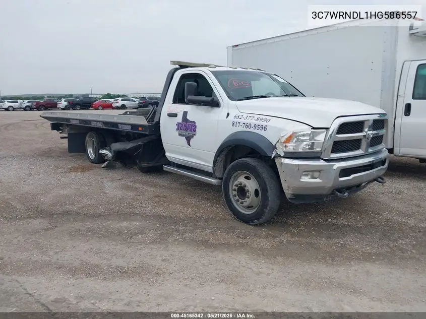 2017 Ram 5500 Chassis Tradesman/Slt VIN: 3C7WRNDL1HG586557 Lot: 45165342