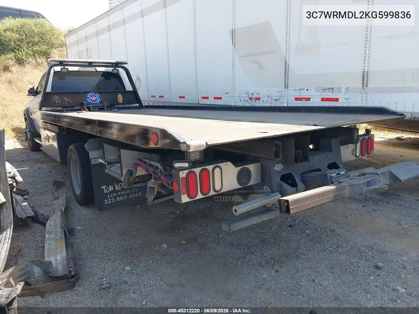 2019 Ram 5500 Chassis Tradesman/Slt VIN: 3C7WRMDL2KG599836 Lot: 45312220