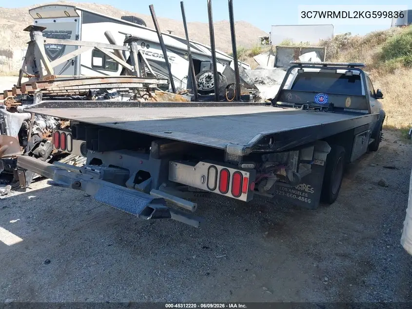 2019 Ram 5500 Chassis Tradesman/Slt VIN: 3C7WRMDL2KG599836 Lot: 45312220