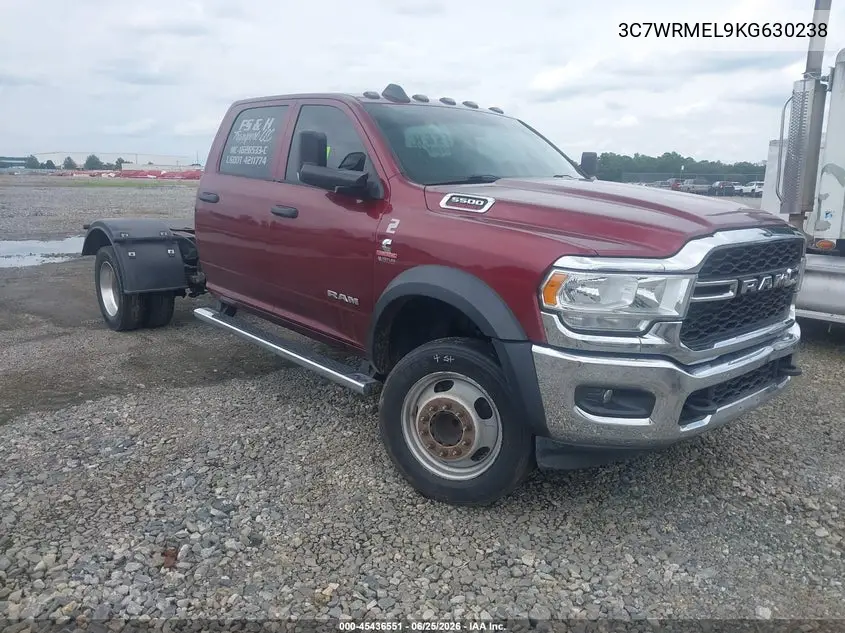 2019 Ram 5500 Chassis Tradesman/Slt/Laramie/Limited VIN: 3C7WRMEL9KG630238 Lot: 45436551