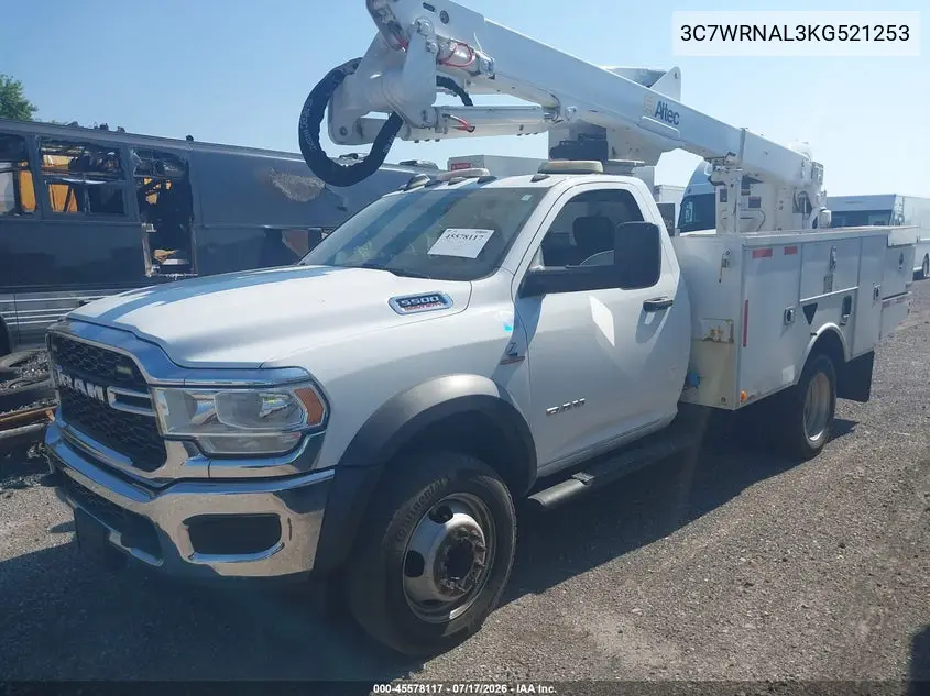 2019 Ram 5500 Chassis Tradesman/Slt VIN: 3C7WRNAL3KG521253 Lot: 45578117