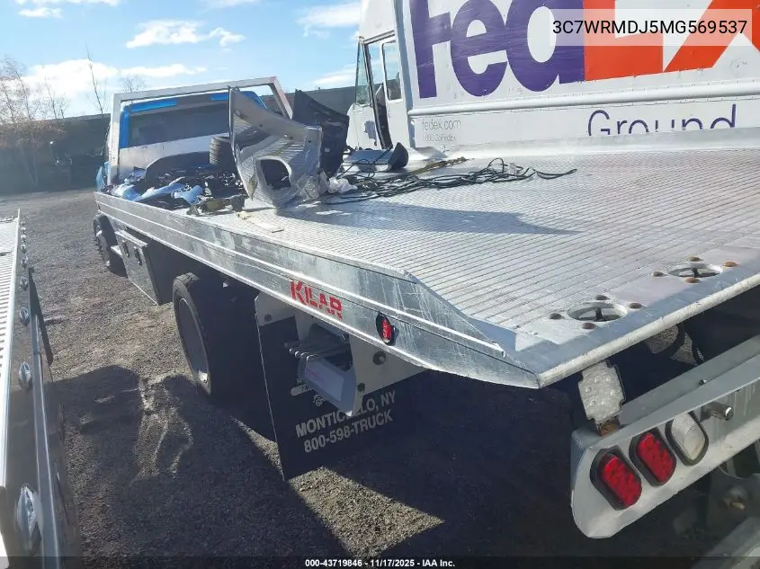 2021 Ram 5500 Chassis Tradesman/Slt VIN: 3C7WRMDJ5MG569537 Lot: 43719846