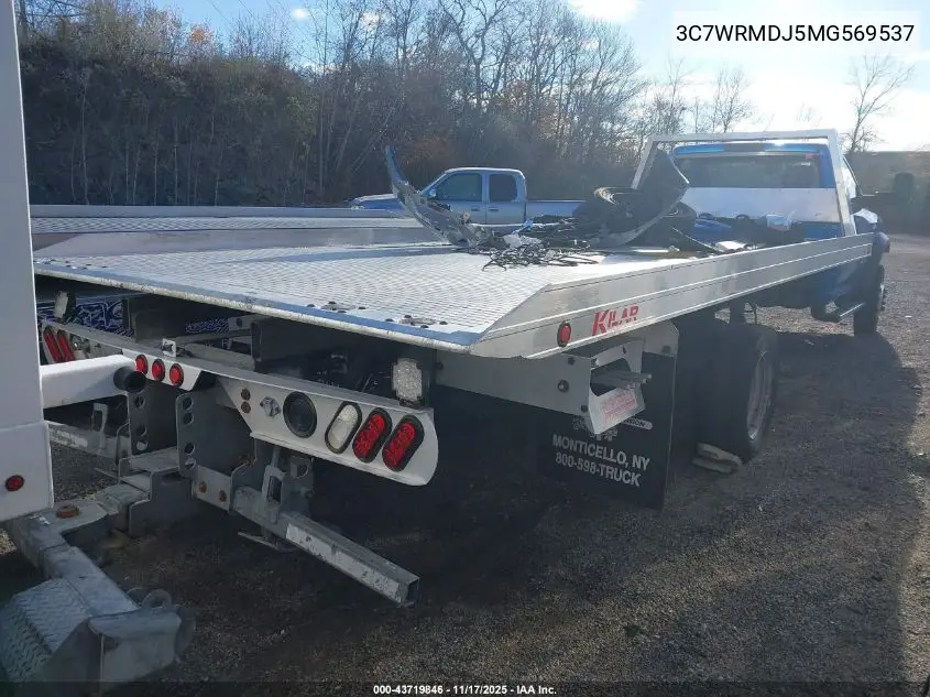 2021 Ram 5500 Chassis Tradesman/Slt VIN: 3C7WRMDJ5MG569537 Lot: 43719846