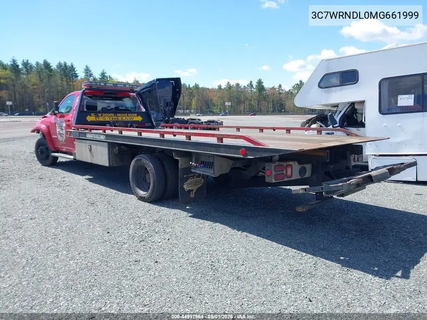 2021 Ram 5500 Chassis Tradesman/Slt VIN: 3C7WRNDL0MG661999 Lot: 44997964