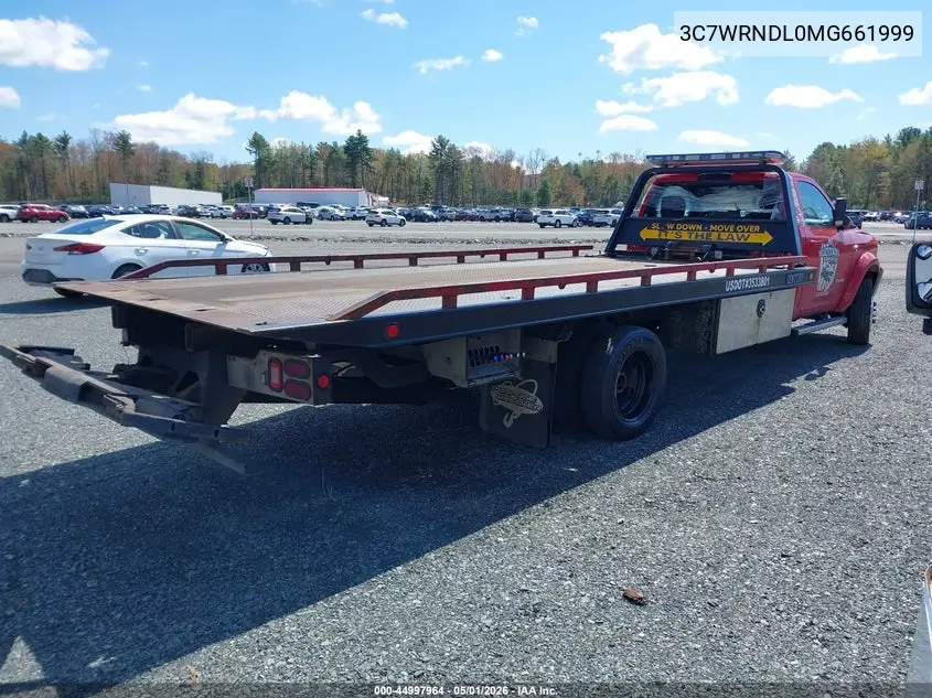 2021 Ram 5500 Chassis Tradesman/Slt VIN: 3C7WRNDL0MG661999 Lot: 44997964