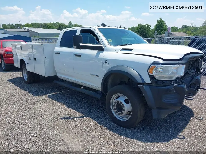 2021 Ram 5500 Chassis Tradesman/Slt/Laramie/Limited VIN: 3C7WRMFLXMG613501 Lot: 45657925