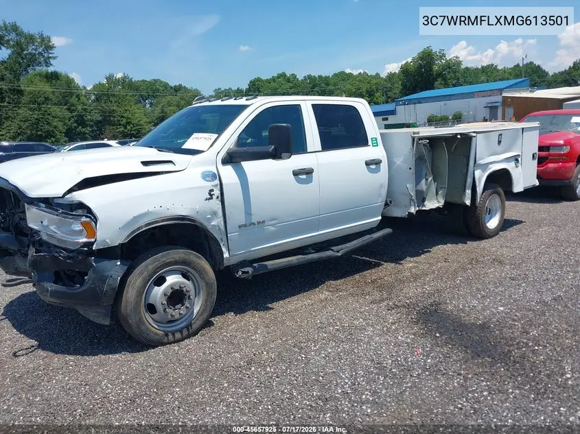 2021 Ram 5500 Chassis Tradesman/Slt/Laramie/Limited VIN: 3C7WRMFLXMG613501 Lot: 45657925