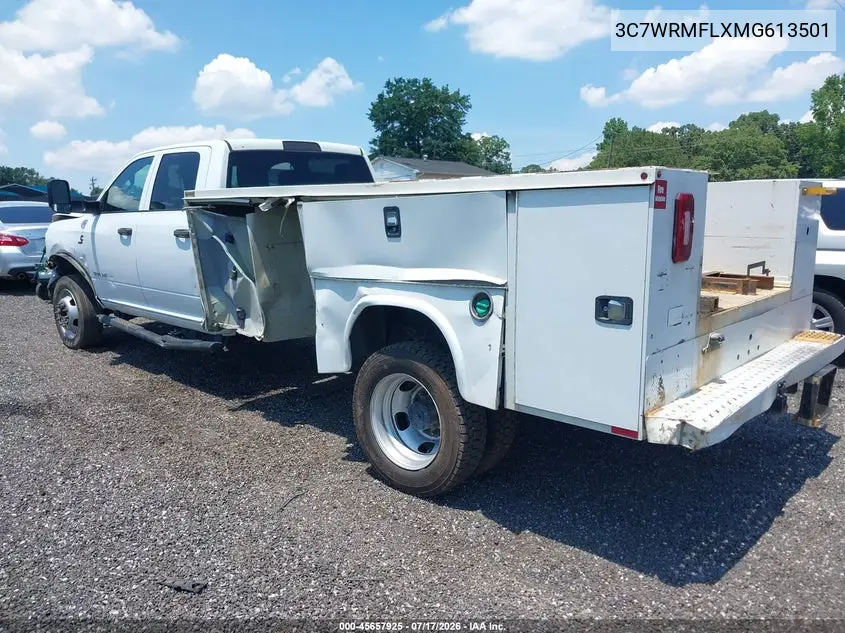 2021 Ram 5500 Chassis Tradesman/Slt/Laramie/Limited VIN: 3C7WRMFLXMG613501 Lot: 45657925