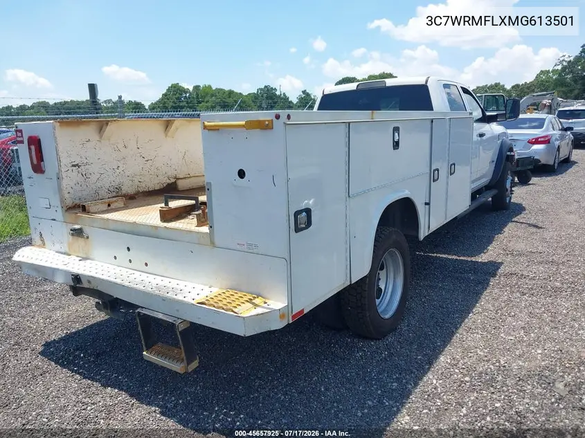 2021 Ram 5500 Chassis Tradesman/Slt/Laramie/Limited VIN: 3C7WRMFLXMG613501 Lot: 45657925