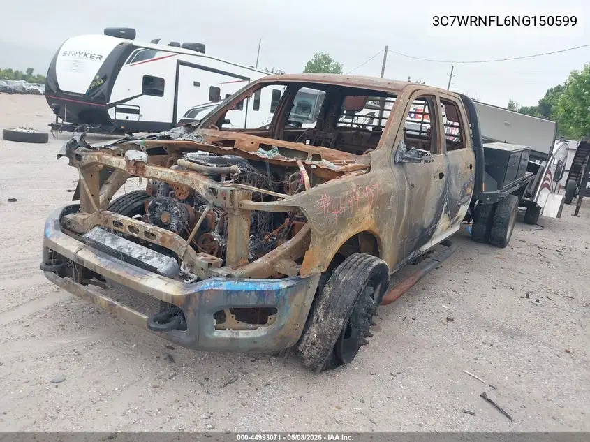 2022 Ram 5500 Chassis Tradesman/Slt/Laramie/Limited VIN: 3C7WRNFL6NG150599 Lot: 44993071