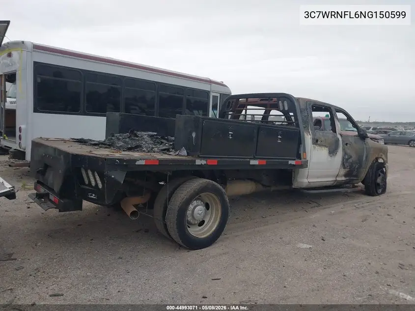 2022 Ram 5500 Chassis Tradesman/Slt/Laramie/Limited VIN: 3C7WRNFL6NG150599 Lot: 44993071