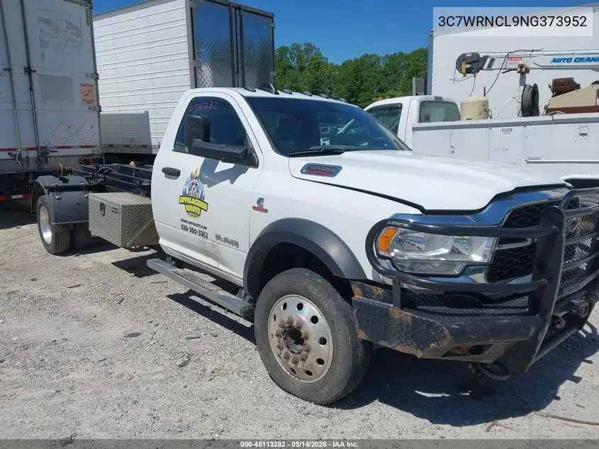 2022 Ram 5500 Chassis Tradesman/Slt VIN: 3C7WRNCL9NG373952 Lot: 45113282