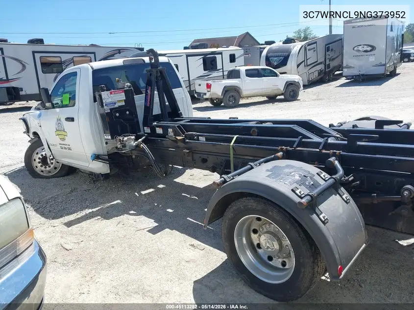 2022 Ram 5500 Chassis Tradesman/Slt VIN: 3C7WRNCL9NG373952 Lot: 45113282
