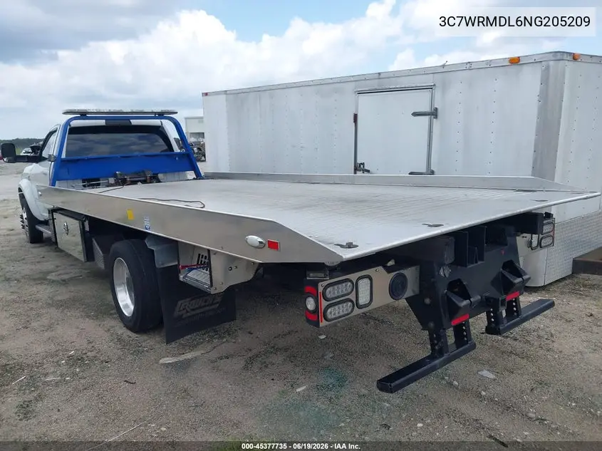 2022 Ram 5500 Chassis Tradesman/Slt VIN: 3C7WRMDL6NG205209 Lot: 45377735