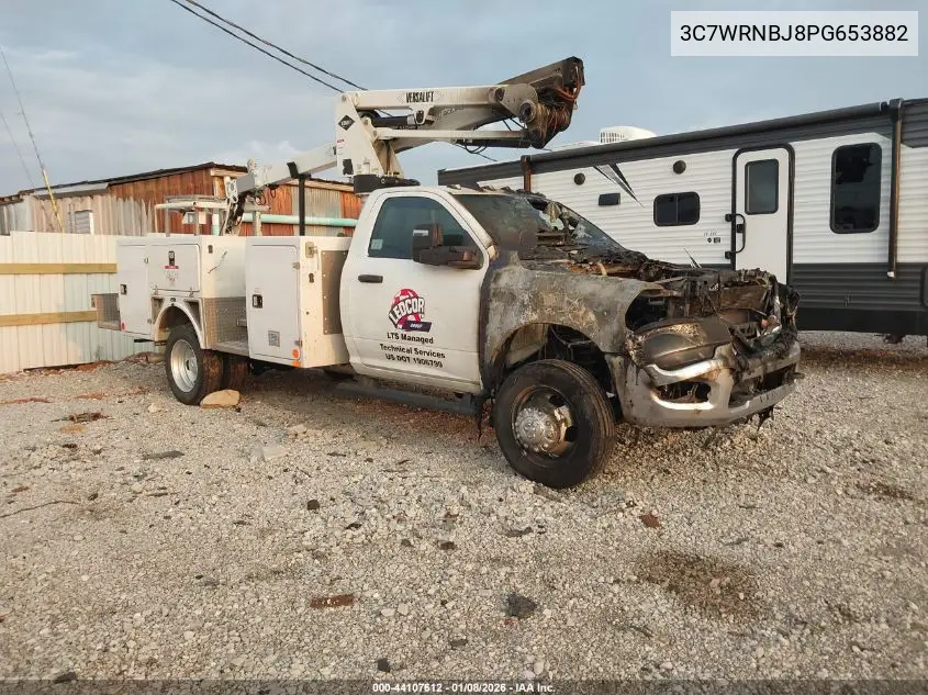 2023 Ram 5500 Chassis Tradesman/Slt VIN: 3C7WRNBJ8PG653882 Lot: 44107612