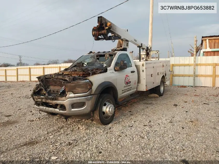2023 Ram 5500 Chassis Tradesman/Slt VIN: 3C7WRNBJ8PG653882 Lot: 44107612