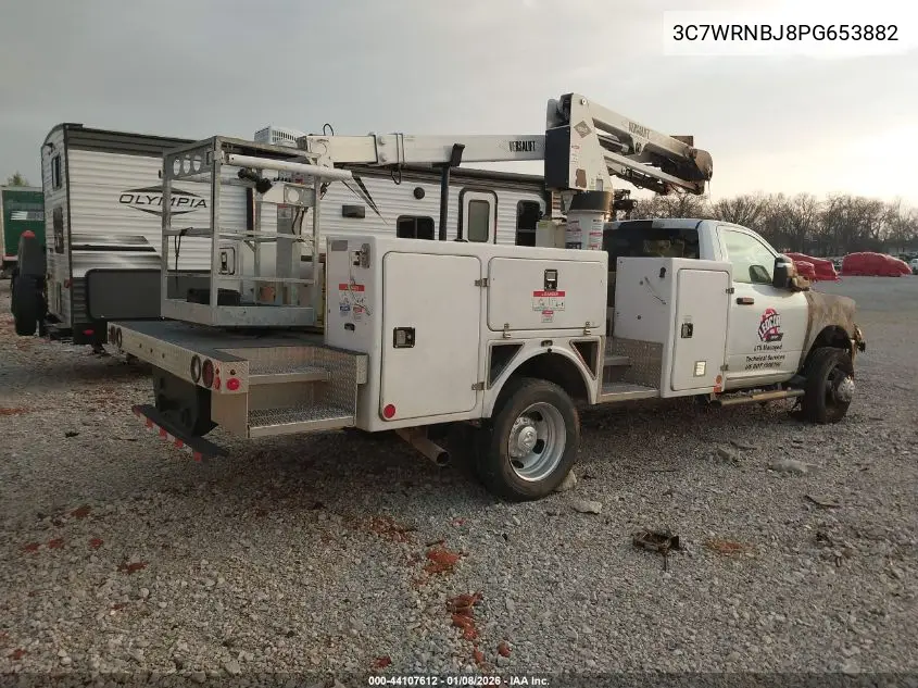 2023 Ram 5500 Chassis Tradesman/Slt VIN: 3C7WRNBJ8PG653882 Lot: 44107612