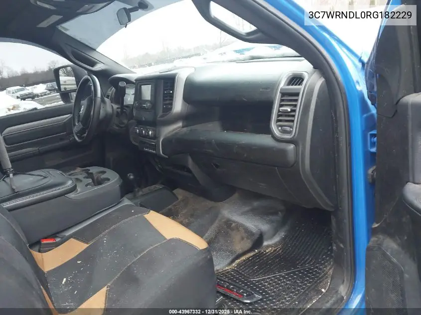 2024 Ram 5500 Chassis Tradesman/Slt VIN: 3C7WRNDL0RG182229 Lot: 43967332