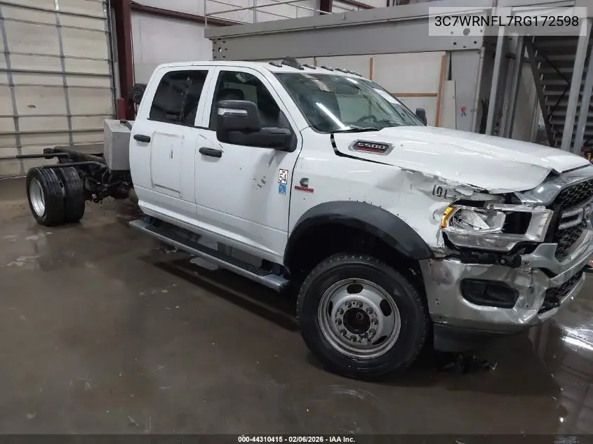 2024 Ram 5500 Chassis Tradesman/Slt/Laramie/Limited VIN: 3C7WRNFL7RG172598 Lot: 44310415