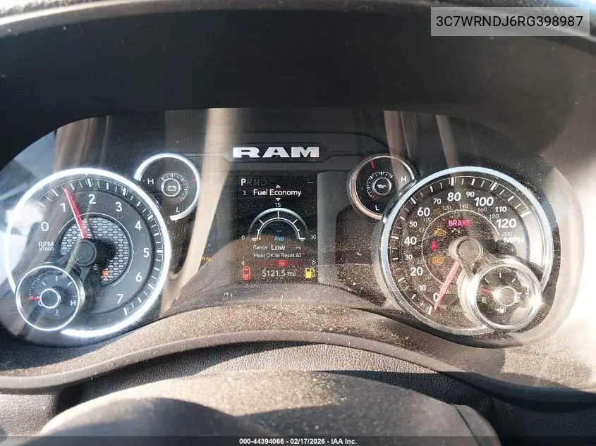 2024 Ram 5500 Chassis Tradesman/Slt VIN: 3C7WRNDJ6RG398987 Lot: 44394066
