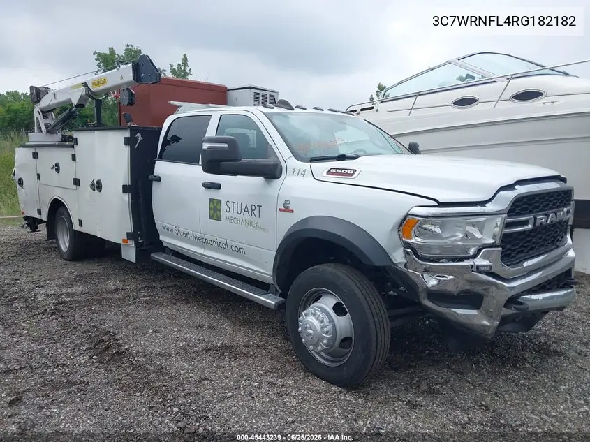 2024 Ram 5500 Chassis Tradesman/Slt/Laramie/Limited VIN: 3C7WRNFL4RG182182 Lot: 45443239